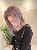 ラテベージュ　×    バレイヤージュ