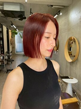 ソルトウォーター(SALT WATER) ベージュ/ハイトーン/ブリーチ/くびれヘア/恵比寿/代官山