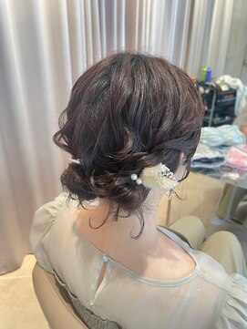 ロージーバイフーガヘアー 元住吉店(Rosy by FUGAhair) ボブでもできる☆ふわふわツインアレンジ