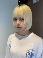 ハマモト&nbsp;ハイトーンデザインボブ