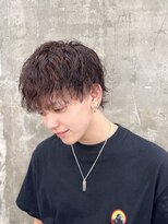 メンズサロン キング 心斎橋店(Men’s salon K!ng) ホワイトメッシュ/ツイスト/ツイスパ/パーマ/メンズ/眉毛/心斎橋