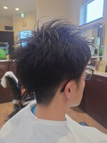 ヘアースタジオ モモ(Hair studio MoMo)&nbsp;ツーブロック×無造作ヘアー