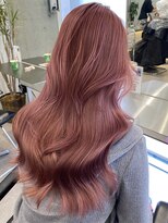 カラースタンド(COLOR STAND) ピンクベージュピンクカラーモカベージュケアブリーチ佐賀カラー