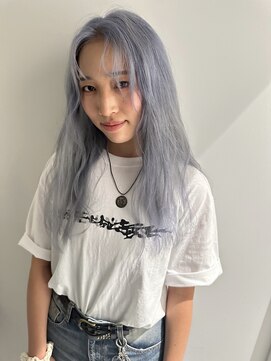 キオク(KIOX) 水色カラー/ブルーカラー/ハイトーン/ブリーチカラー/名古屋/栄