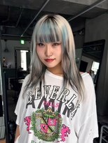 ギークス(GEEKS)&nbsp;【GEEKS渋谷】ハッシュカット/デザインカラー/渋谷ブリーチ/小顔