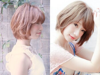 スペースアール(space R)の写真/【オーガニック グレイシェイド+Cut＋スパorTｒ￥7700】ダメージレスに叶える旬カラーでおしゃれランクUP♪