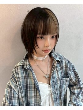 ジュノヘアージャパン 表参道(JUNO HAIR JAPAN) 黒髪/クラゲヘアー/オリーブグレー/小顔/ココアベージュ/渋谷