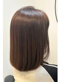 大人女性の清潔感ツヤボブ