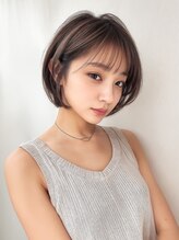 丸みの可愛いショートボブ◯