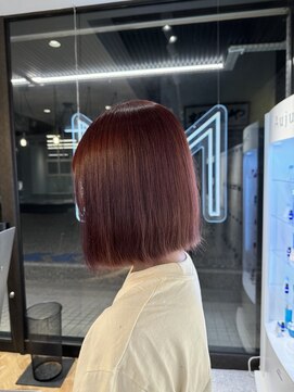 マティス 藤崎店(MATISSE) ディープレッド ラインボブ