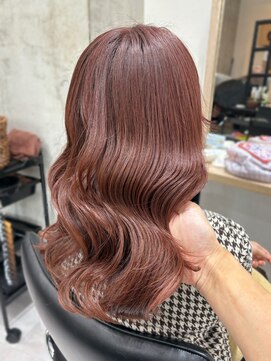 ディーエックス ウエスト(Dxxxx WEST) レッドブラウン 顔周りカット/レイヤーカット/イルミナカラー