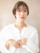 カバーヘア イヴ 戸頭店(COVER HAIR EVE)&nbsp;バレイヤージュ/ハンサムショート/小顔ショート/ハイトーンe