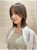 くびれヘア/ミディアム/レイヤー/20代30代40代/有楽町/銀座