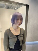 ピークツー 吉祥寺Second(PEAK2) ペールラベンダー × ミニボブウルフ