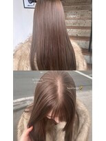 シュガー 盛岡(SUGAR)&nbsp;◯ ブリーチなしダブルカラー ヘーゼルベージュ ○