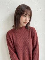 グランツ(GLANZ) 垢抜け切りっぱなしボブ☆シースルーバング×ショコラベージュ