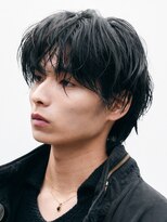 バイフィフス 原宿/表参道(by fifth)&nbsp;メンズシースルーマッシュニュアンスパーマシャドウパーマテテ風