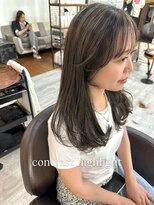 ミミ ブランシェ(Mimi Branche)&nbsp;ダブルカラーブリーチカラーミルクティーベージュピンクベージュ