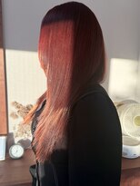 ゼンドット キョウト(Zen. kyoto)&nbsp;ブリーチなし高発色コーラルレッド