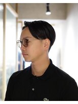 ダウズバーバーショップ 渋谷(dau's barber shop) 【センターパート】メンズ/バーバー/渋谷/宮益坂