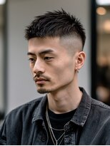 ネクストラグザ 大阪店&nbsp;メンズカットスタイル（パーマあり/なし相談可）＋シェービング