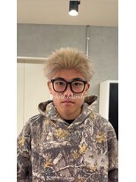 タイドヘアー 茨木2号店(TIDE HAIR)&nbsp;スパイキーショート
