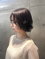 ラヴィズム 栄店(LUVISM)&nbsp;ミディアム/ボブ/レイヤー/顔周りレイヤー/艶カラー/パーマ