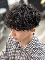 フレイバ 吉祥寺(FLAVA)&nbsp;波巻きパーマ シャドウパーマ メンズパーマ スパイラル