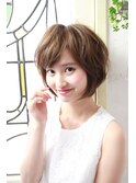 パーソナルカラー♪タンバルモリ束感ショートボブ