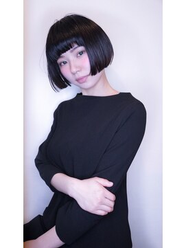 ラウンジ モリオ イケブクロ(Lounge MORIO Ikebukuro) 【morio池袋】黒髪ワンレンショートボブ