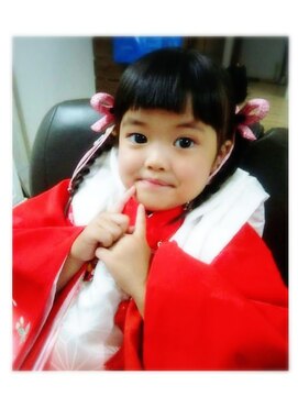 美容室 マハロ(MAHALO) 七五三 ３歳