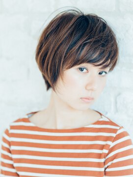 フローラビューティーヘアー(Flora Beauty Hair) 大人かわいいひし形ショート/20代/30代/40代/50代/岡山/表町