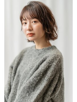 オースティン 門前仲町(AUSTIN) AUSTIN☆外ハネボブアッシュブラウンネオウルフツイストパーマ