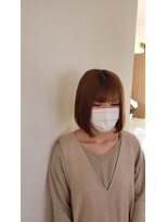 マカナワークス(makana works)&nbsp;前下がりボブ　ナチュラルボブ　20代30代40代