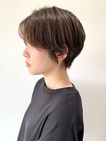 フォーク FOLK&nbsp;【FOLK】小顔 耳掛け ナチュラルショート アッシュベージュ♪