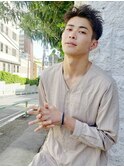 こなれ感のアップバングベリーショート　野村恵子