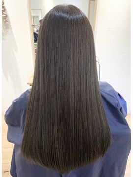 ネウィ 京橋(newi) 【uta*_girls】 yoko 髪質改善 グレージュ