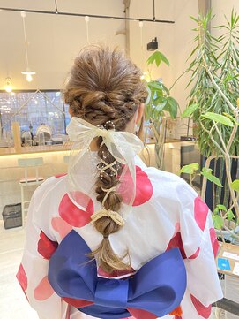 ソーコ(SOKO) 編みおろしアレンジ