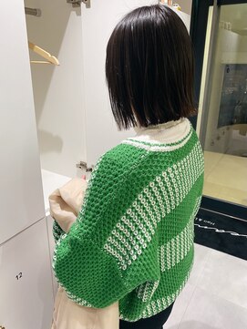 オーシャン(Ocean) ［Ocean Hair&Life 水田成美］切りっぱなしボブ/タッセルボブ