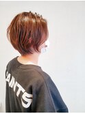 丸みショートボブ