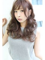 リル 西宮(LiL') 【LiL'西宮】ルーズカール_フェミニン_耳かけセミロング★