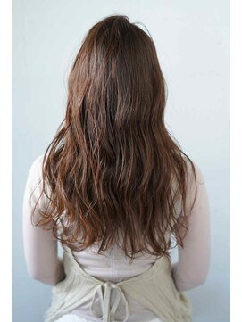 シェル 立川(shell) くびレイヤーエモージュ前髪ピンクベージュワンカール【立川】