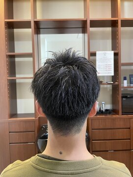 ヒロギンザ 大阪本店(HIRO GINZA) スパイキー×ツーブロショート