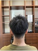スパイキー×ツーブロショート