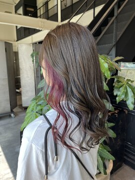 ヘアサロン エン(hair salon en.) イヤリングカラー