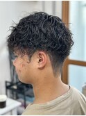 スパイラルパーマ