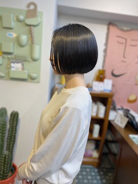 アンドチル 渋谷(AND CHILL) 丸みボブ/ミニボブ/ショートボブ　渋谷