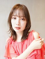 ミディアムレイヤーカット/ウルフ/10代20代
