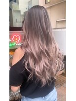 ラフ 難波店(LAFF) #黒髪#ボブルフ#ネビージュ#小顔#ワンレン