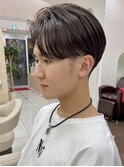 【VIVO】ツーブロックセンターパート 刈り上げ センター分け